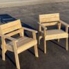 Pallet Wood Chairs - How to build for Free